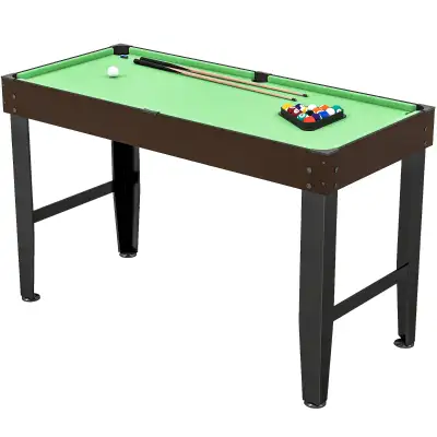 Soozier 55" Mini Pool Table, Pool Game Billiard Table Set with 2, View more
