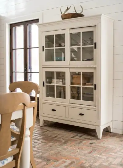 SOLID WOOD DISPLAY CABINET, Made In Canada. NOW 50% OFF!, View more