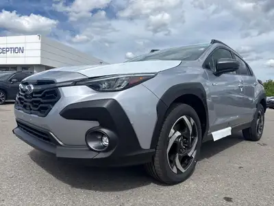 Experience the 2026 Subaru Crosstrek Hybrid Limited AWD in a captivating silver finish, a remarkable...