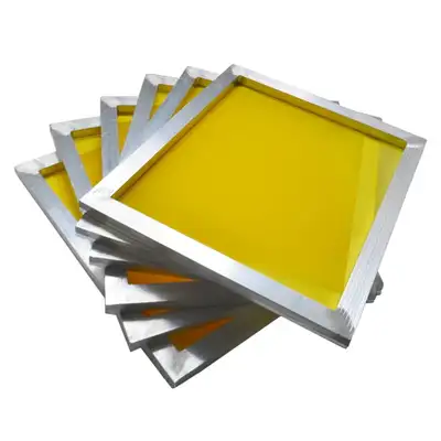 Silk screen aluminum frames with 230 or 305 mesh, View more