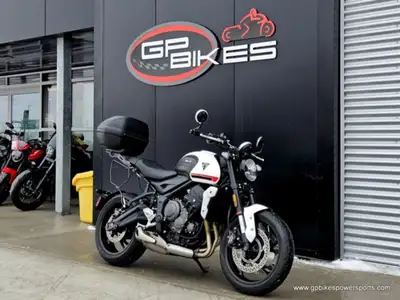 No money down.Credit approved in minutes* OACJust...CLICK HERE 2022 Triumph Trident 660 Crystal Whit...