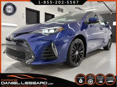 TOYOTA COROLLA SE, GR AMÉLIORÉ, VOLANT CHAUFFANT, TOIT OUVRANT, MAG 17PO, AUTOMATIQUE, PRÊT À PARTIR...