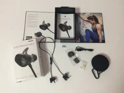 Bose SoundSport Wireless Headphones. Bose.ca: $149.00 CAD Canex.ca: $109.95 CAD Designed for exercis...