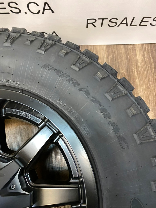285/75/18 Goodyear Duratrac tires Fuel Rims Ford F250 F350 in Tires & Rims in Saskatoon - Image 4
