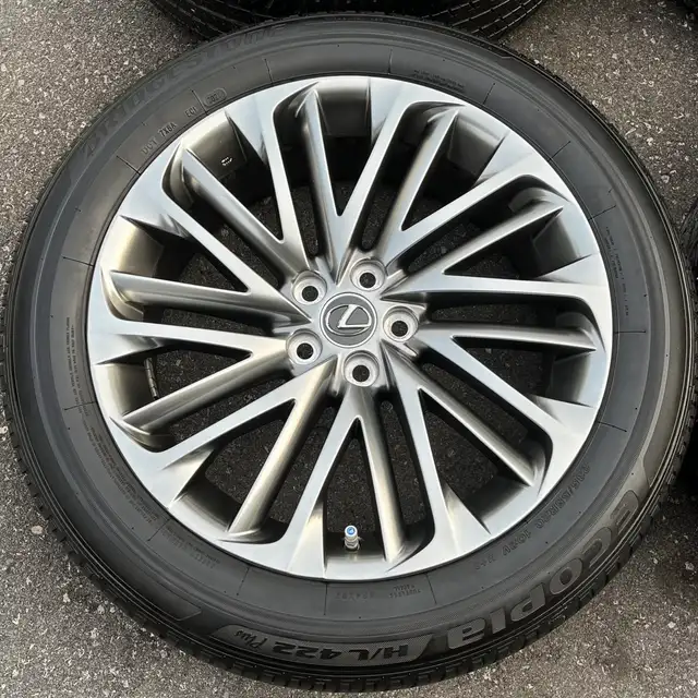 2022 Lexus RX350 F-Sport 20" Original Rims And A/S Tires in Tires & Rims in City of Toronto - Image 3