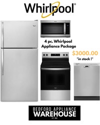 WHIRLPOOL 4pc Appliance Package Dartmouth Halifax Preview