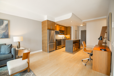 Short-Term Furnished Suites at Minto Yorkville Experience refined, flexible living in the heart of T...