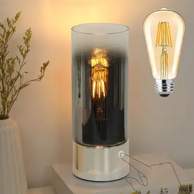 WE DELIVER - SEEDED-DESIGN Touch Control Table Lamp... LOT# 12, View more