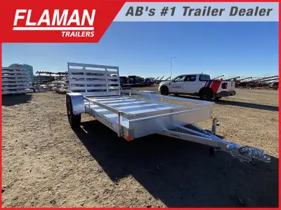 2026 Bear Track 12' Aluminum Utility Trailer All Aluminum Frame Bed Size: 76in.x144in. Overall Size:...