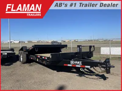 2027 Behnke 22' Tilt Deck Trailer Axle Size: 10000 lbs Torflex Tire Size: 235/75R-17.5 6' Stationary...