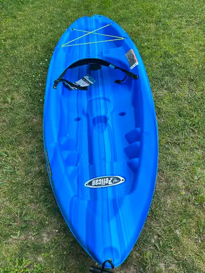 Sentinel 80x kayak with paddle in blue on sale, View more