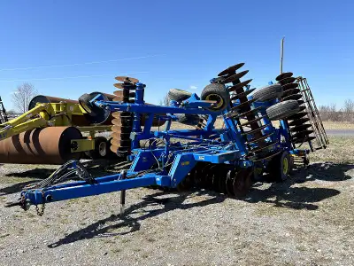 2012 LANDOLL 7431-23 VERTICAL TILLAGE STOCK #A114951 23 FOOT WORKING WIDTH REAR ROUND BAR ROLLING BA...