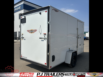 2025 H&H Enclosed Cargo trailer 6x12 HH Series Flat Top Cargo Trailer Protect your valuables with th...
