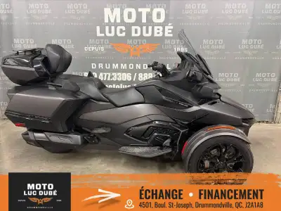 2023 Can-Am Spyder RT Limited Can-Am Spyder RT Limited 2023 24 830 KM TRANSMISSION SEMI-AUTOMATIQUE...