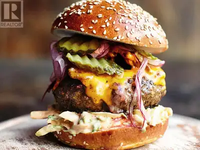Profitable 27 Seat Franchise Burger Restaurant on High Traffic Main St!! Open 7 Days/Week operating...