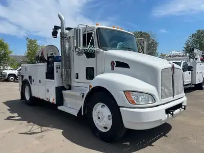 2013 Kenworth T-370 Service/Utility Truck 6.7L PX-6 Paccer Engine 4x2 Automatic Transmission Regular...