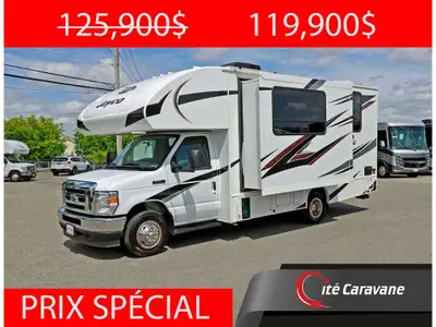 Jayco Redhawk 22A 1 extension classe C. le Jayco redhawk est doté d'une fenêtre panoramique intégrée...