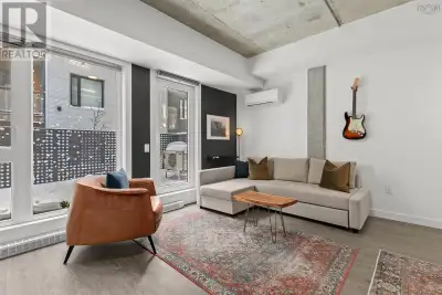 Welcome to Unit 102 Agricola West, a modern one-bedroom condo in Halifaxs vibrant North End. Built j...