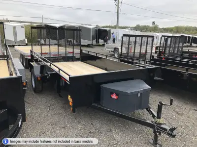 Miska in.Herculesin. 6'x12' Single Axle Premium Steel Utility Trailer - Made in Canada Ready to Roll...