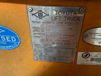 1986 Toyota Forklift Side Shifter