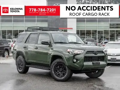 No Accidents - One Owner - Roof Rack/Cargo Basket - Running Boards - Backup Camera Rugged, capable,...