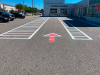 Pavement marking,Line painting,Stock lines,Games, Handicap space