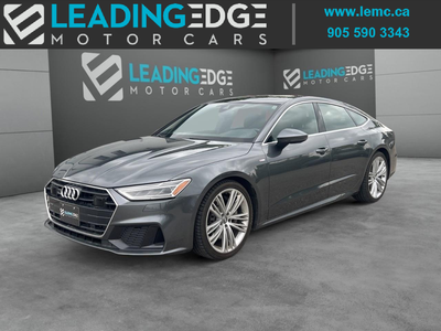 3.0L A7 Progressive S-Line! Loaded with navigation, sunroof, new tires, adaptive cruise control, bli...