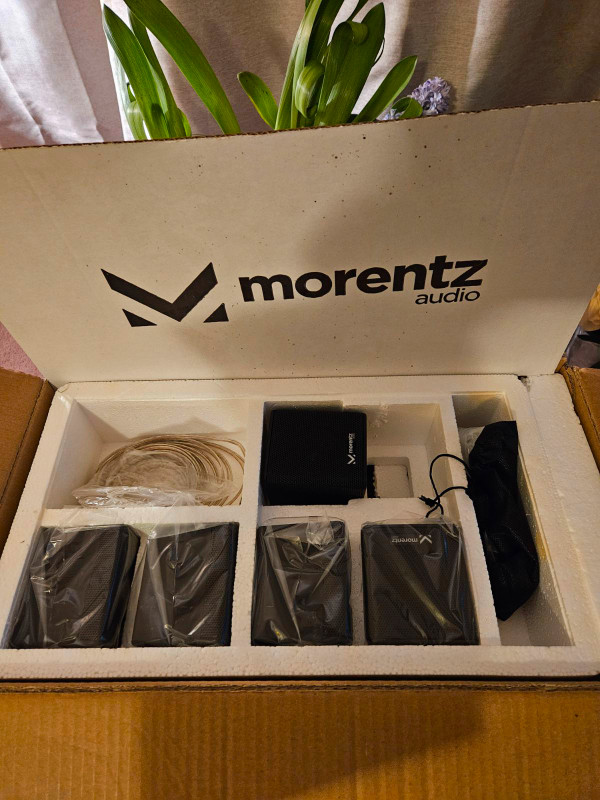 Morentz home theater speaker system with subwoofer. BNIB $80 in Speakers in London - Image 3