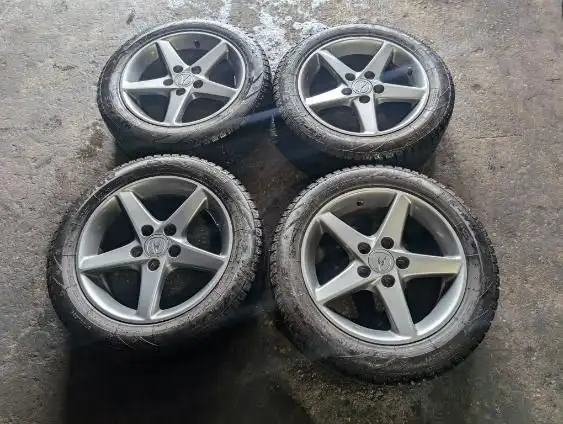 205 55 16 - WINTER TIRES - GREAT SHAPE - SET OF 4 in Tires & Rims in Kitchener / Waterloo - Image 2
