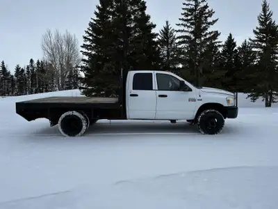 2008 Dodge VIN: 3D6WH48D18G241678 Ram 3500 4X4 Dual Wheel Flat Deck /10 Ft. X 8 Ft. 6in. Engine: Chr...