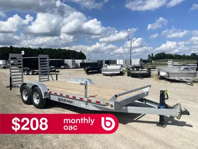 Canada Trailers Galvanized Equipment Hauler Trailer 15,120 lbs. GVWR is $9,955.00 or $199.08/month!...