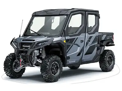 Come visit us at Adventure Motors!! 2025 Kawasaki RIDGE XR Crew Limited HVAC $2,595 Destination Char...