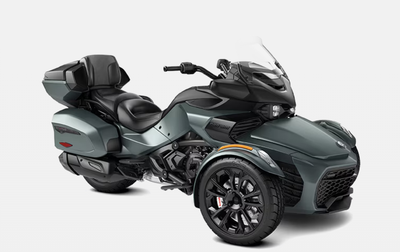 2026 Can-Am Spyder F3 Limited – Mineral Blue Satin Refined, bold, and ready for the open road. The F...