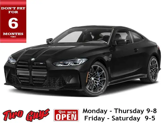 2021 BMW M4 M4 3.0L 6SPD | Leather | Coupe | Nav | New Tires |