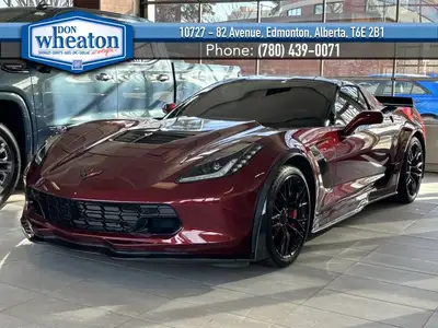 Only 31,292 Kilometers! This Chevrolet Corvette Stingray Z06 Coupe boasts a Gas V8 6.2L/376 engine p...