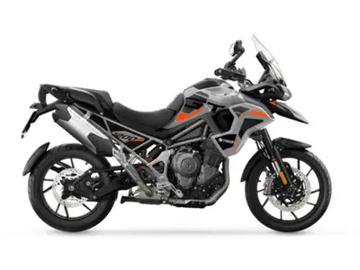 2026 Triumph Tiger 1200 Alpine Edition Ash greyAdventure for your Soul Features may include: Blind s...