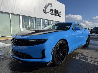 Turn heads and feel the raw power of American muscle with this 2022 Chevrolet Camaro LT1, a perfect...