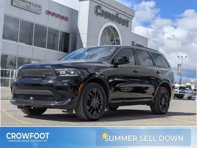 Make a statement on the road with this sleek 2024 Dodge Durango SXT Plus AWD finished in DB Black. E...