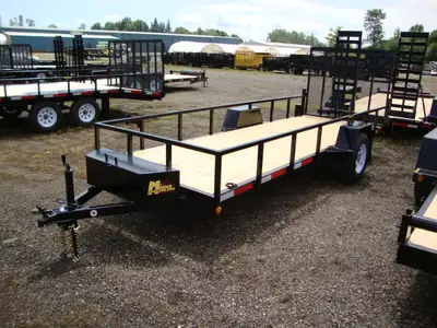 Miska 5'x15' Utility/2-Place ATV Trailer - Made in Canada Ready to roll, starting at just $3,595.00...