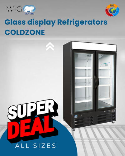 BRAND NEW Commercial Glass Display Coolers - All Sizes Available, View more