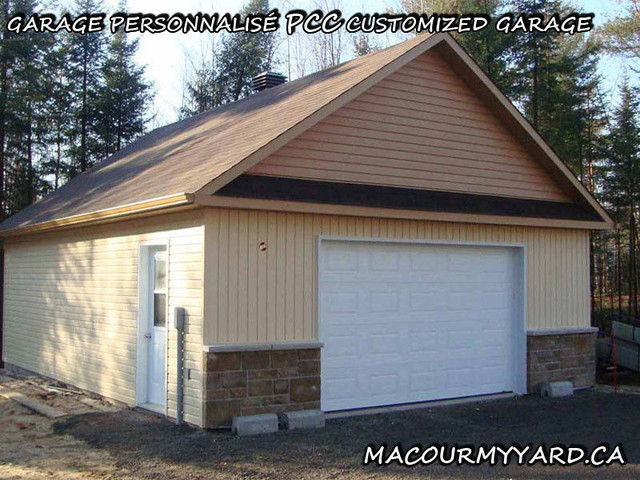 GARAGE PCC 24X24, 2 VERSANTS, PRIX PROMO ! dans Autre  à Ouest de l’Île - Image 2