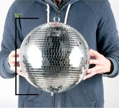 12 Inch Disco Mirror Ball Eaglestar pro, View more