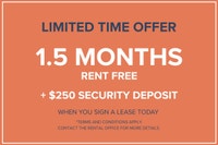 1.5 Months Rent Free + $250 Security Deposit Shared Accommodations View shared living options Visit... (image 1)