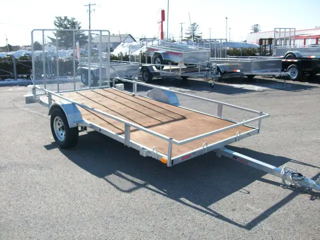 2025 K-Trail 72in. X 144in. 1 ESSIEUX 3500LB. RAMPE GALVANISE VT in Cargo & Utility Trailers in Laval / North Shore - Image 2
