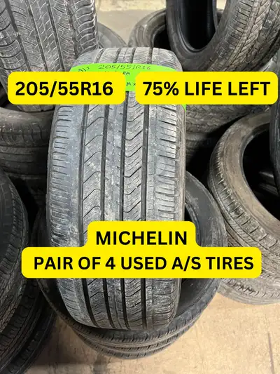 FREE INSTALLATION AND BALANCING ON NEW AND USED TIRES WITH A PURCHASE! NO DISPOSAL! NO OTHER HIDDEN...