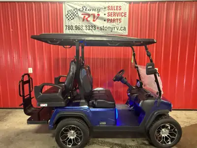 Brand new 2026 HDK Ranger 2+2 in Blue Port color, fully loaded with comfort and performance features...