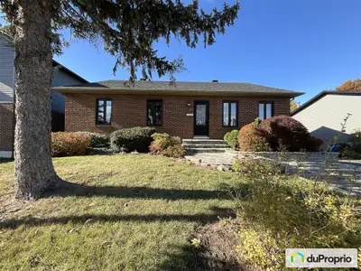 Beau bungalow, secteur La Petite-Patrie à Varennes. Secteur près des commerces, des services (écoles...