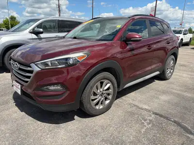 WAS: $19129 NOW: $149982017 Hyundai Tucson Ruby Wine SE Fresh Oil Change, AWD.I4 6-Speed Automatic w...