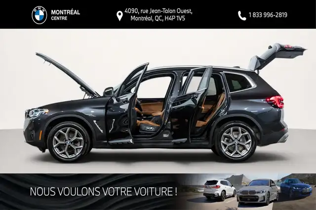 2022 BMW X3 xDrive30i | Premium Essentiel | Cockpit in Cars & Trucks in City of Montréal - Image 6