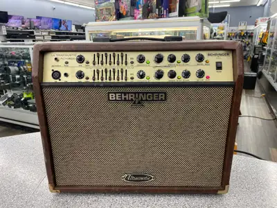 Behringer ACX1800 Acoustic Guitar Amp Item# 1389333 - Great and in working condition We have a LARGE...